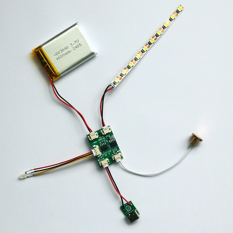 Монохромный бесполюсный затемнитель света роспись фоторамная лампа сенсорная ночная лампа настольная лампа драйвер панели управления PCBA