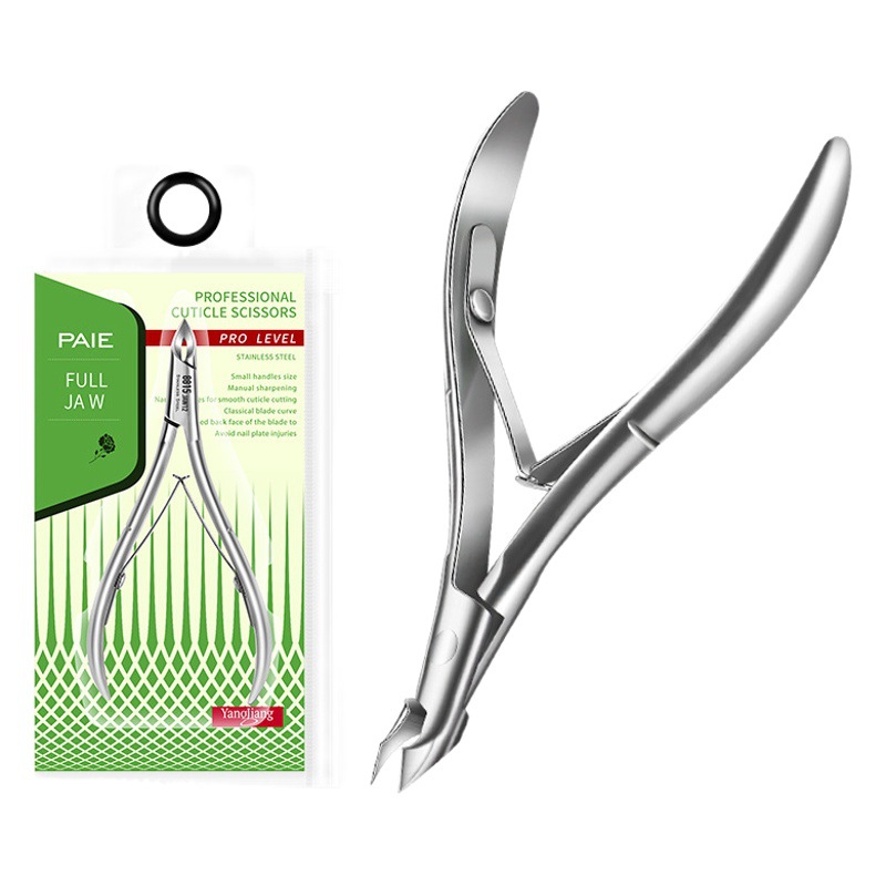 Vietnam professional barbed cutin scissors nail tools stainless steel double fork dead skin pliers high-end nail clippers