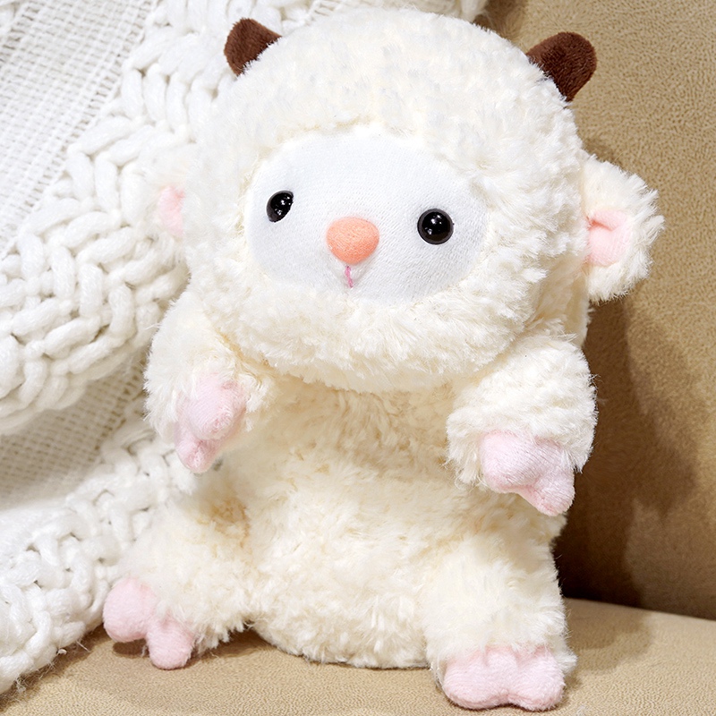 Cute muñeca de peluche de animales de peluche con muñeca de decoración de muñeca de peluche de peluche