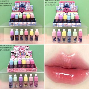 ��Ʒ�׶�Mlundo��Ƭ׃ɫ����Glitter  Lip gloss�ɘ�ƿ�̝���ⴽ