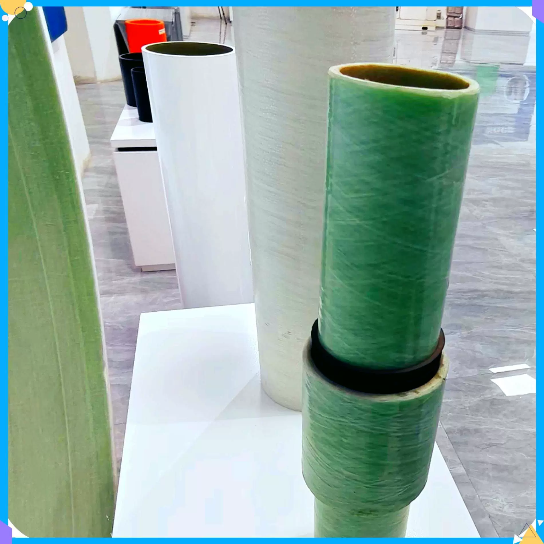 玻璃钢管道盐酸输水耐酸耐碱耐腐蚀型号全管材耐高压大口径