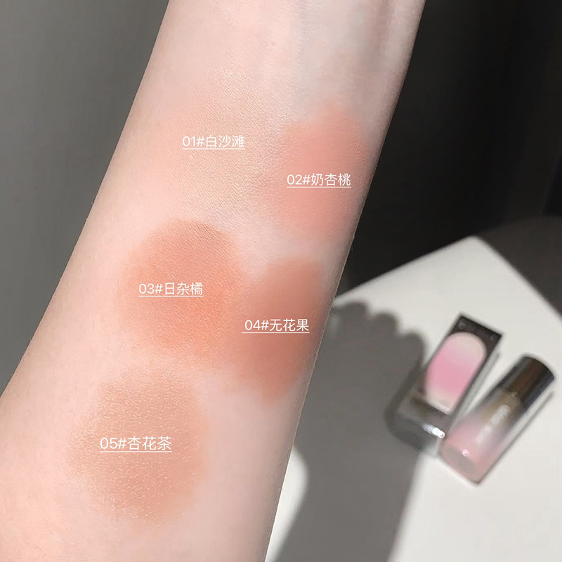 Rubor Líquido Terciopelo Mate Alta Pigmentación para Maquillaje Facial image 4