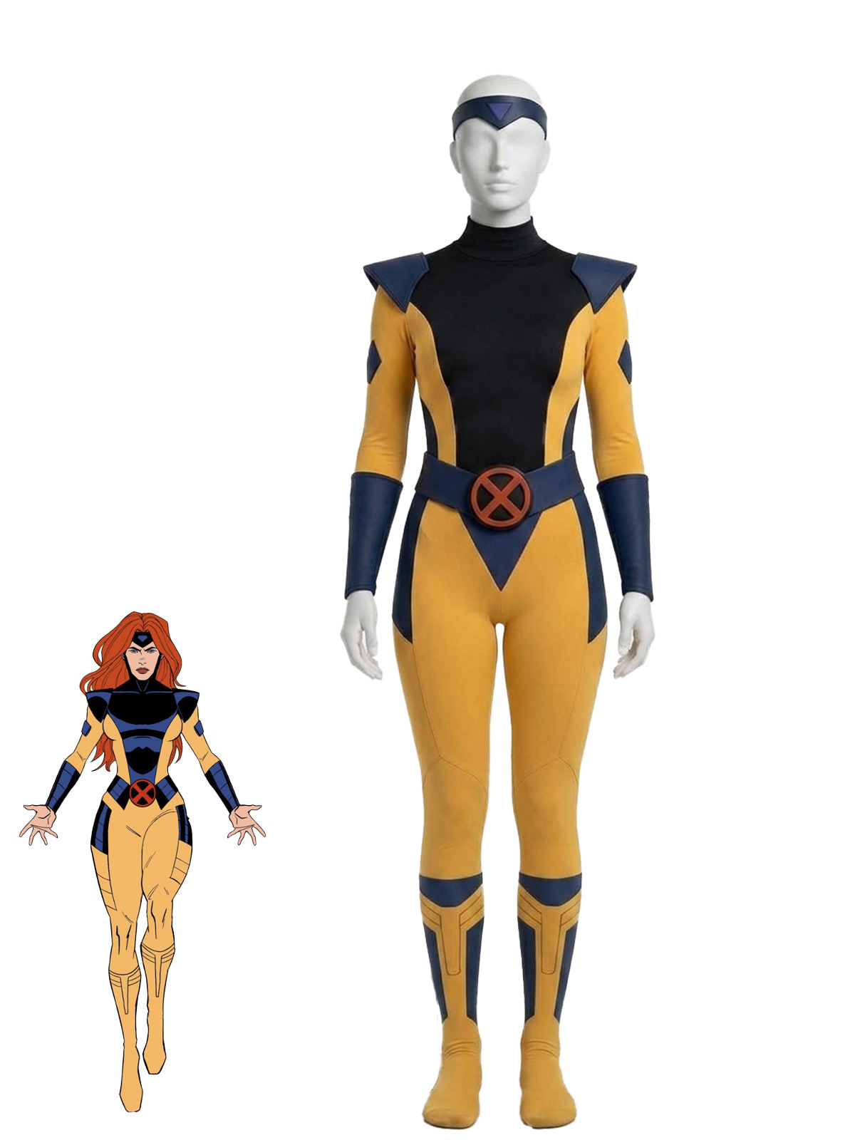 Traje de Cosplay Enterizo de Anime de Poliéster para Cosplay y Eventos