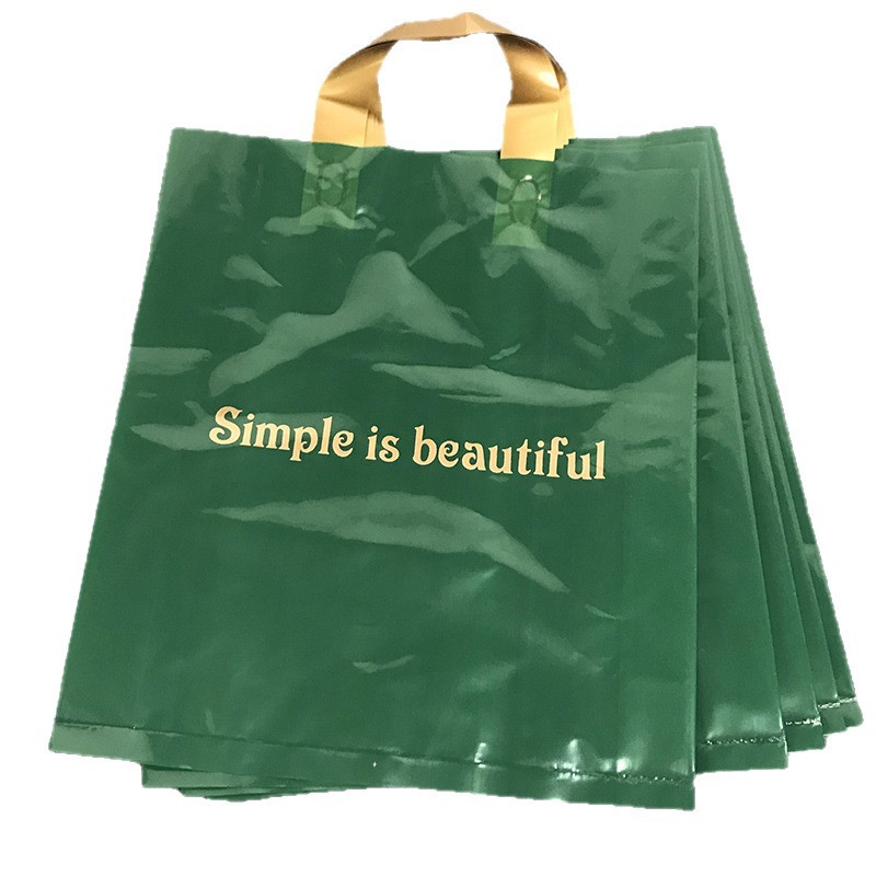 Bolsos de plástico para hombres y mujeres, decoraciones, bolsas de embalaje de regalo, tiendas de ropa, bolsas grandes y pequeñas, bolsas de ropa, bolsas de compras al por mayor