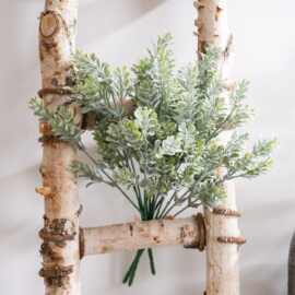 植毛米兰草仿真花厂家假花绿植物批发婚庆装饰工艺品INS风跨境