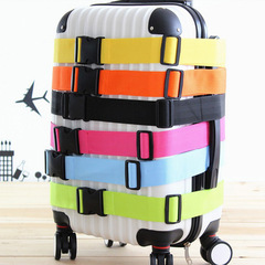 Cross-border best-selling suitcase straps, outdoor travel suitcase one-word packing tie straps, pull-along suitcase clip straps