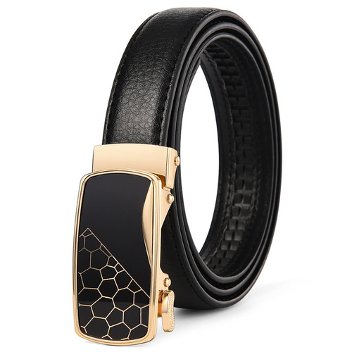 Women's business belt, casual Korean version, versatile automatic buckle, love buckle belt, women's trendy trouser belt, one piece drop shipping