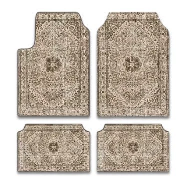 Non-Slip Floor Mats, Entryway Door Mats, Avtomobil döşəmə paspasları - special-shaped-floor-mats-21-4565cm-front-row-two-pieces