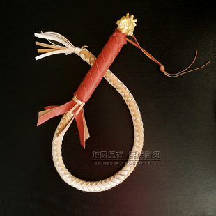 Horse driving whip whip whip whip filming horse herding dance film and television long whip whip craft characteristics decoration Mongolian nationality