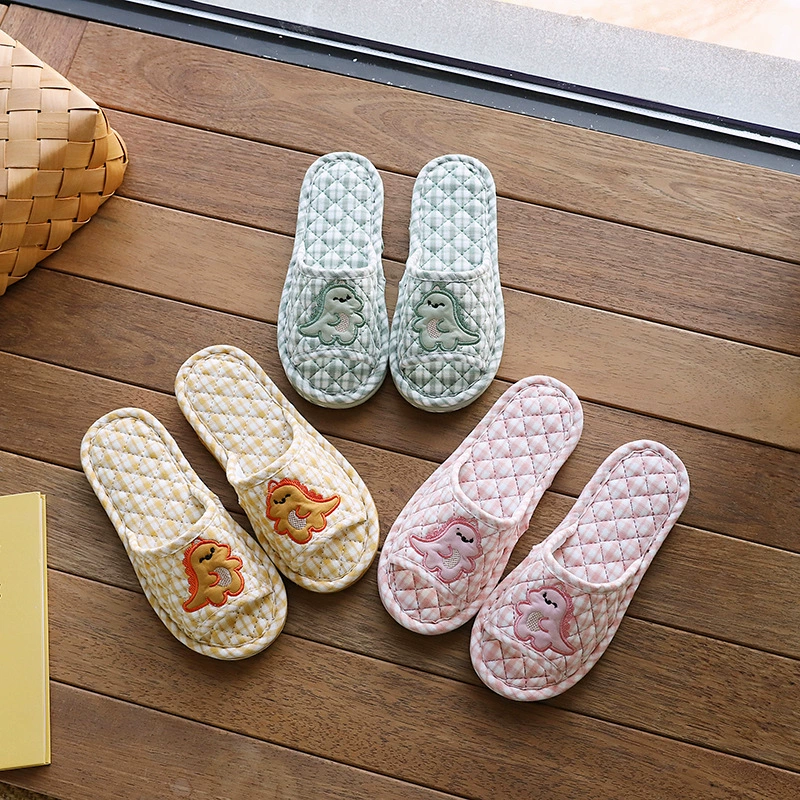 (Cross-border trading), cloth, non-slip mute slippers for men and women, for beloved, increased thickness