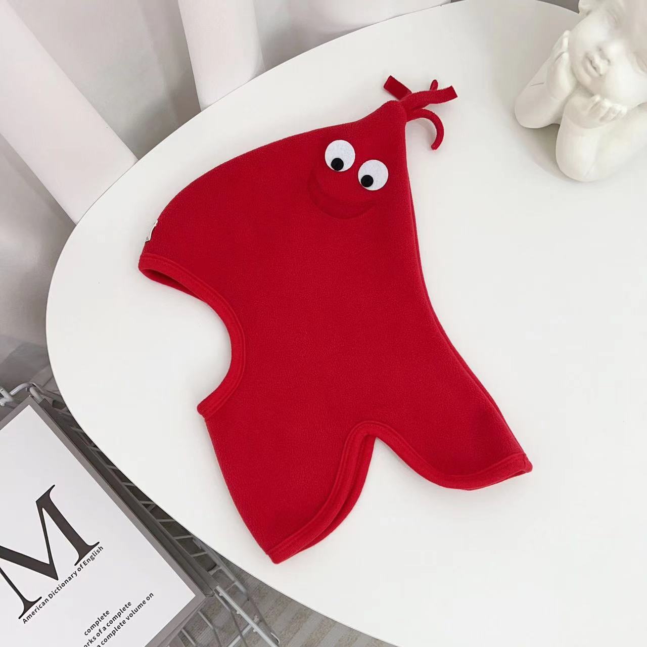 Children's rooster hat - red