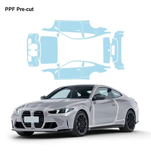 24-26 BMW M4 TPU Fərdi Kəsilmiş Çizilməyə Qarşı Boya Qoruyucu Film