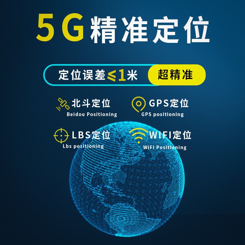 O flagship version - 5g - extremely fast positioning in seconds + 50 years of standby + card