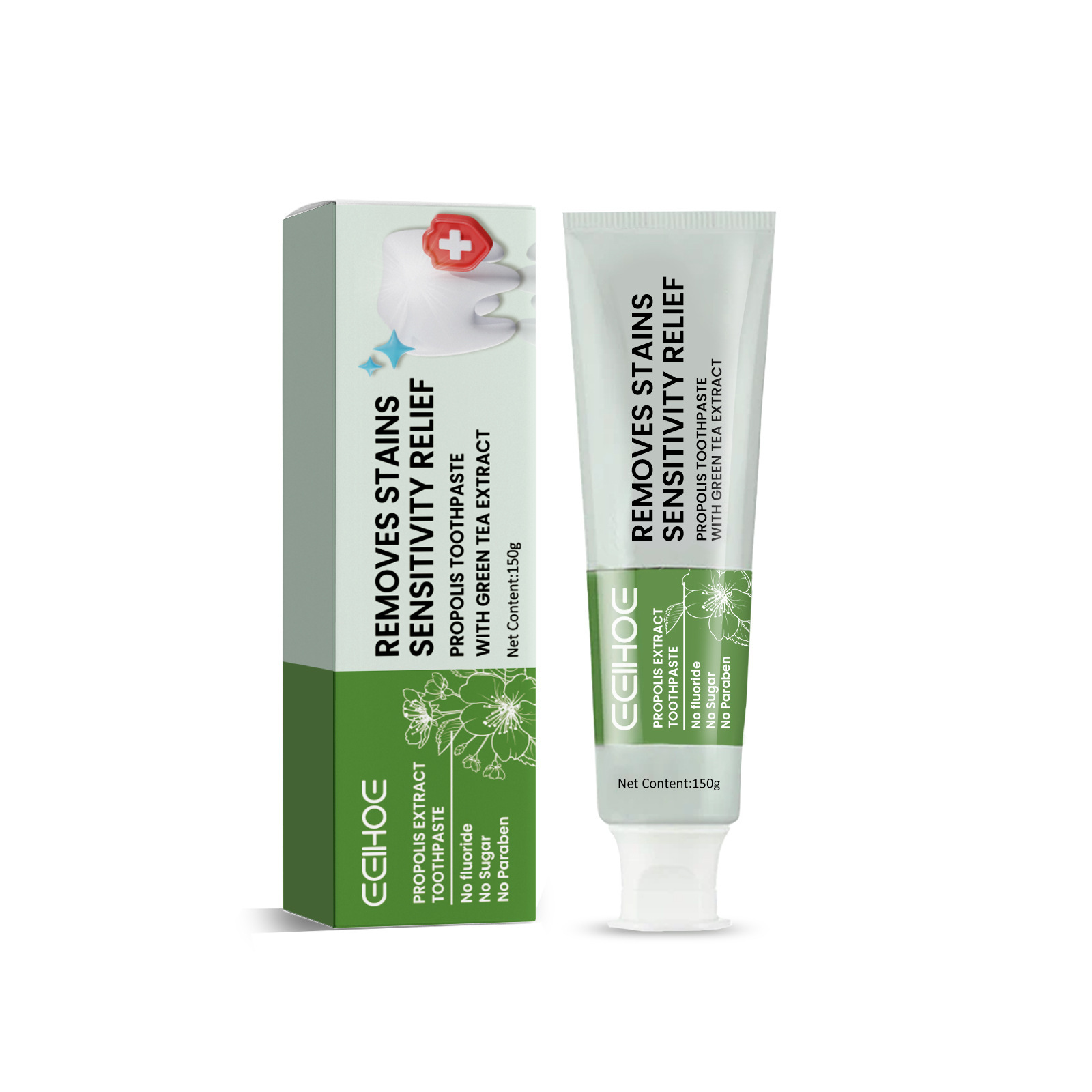 EELHOE Propoli Pulisce le Macchie, si Prende Cura dei Denti Gialli, Nutre i Cattivi Odori, Rinfresca l'Alito e Sbianca_voghion.com