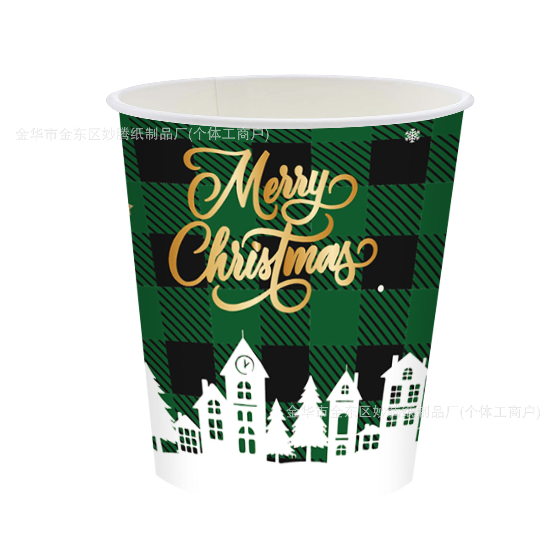 Nuevo árbol de Navidad de alce, muñeco de nieve pingüino conjunto de cubiertos desechables decoración de fiesta conjunto de platos de papel desechables