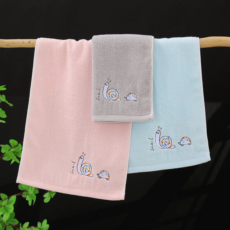 Children's Towel Jacquard Absorbent Thickeneded Pure Cotton Type a Kindergarten Baby Face Wash Towel Cute Gift Kidsren's Towel Children's Towel Jacquard Absorbent Thickeneded Pure Cotton Type a Kindergarten Baby Face Wash Towel Cute Gift Kidsren's Towel