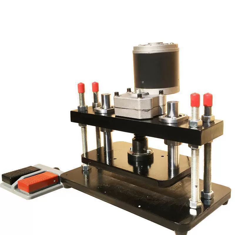 Ручная вырезальная машина Электрический маленький ножевой пресс пресс-пресс плоская штамповка машина ручной резки пивная машина кожаная выравнивная машина