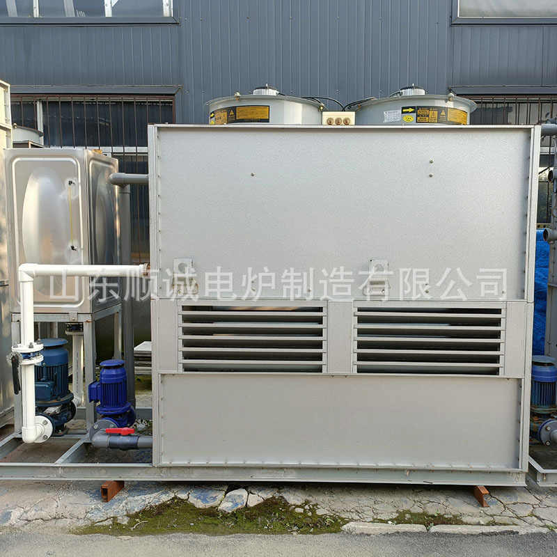 厂家闭式内循环冷却塔中频炉配套工业方形封闭式出口专用