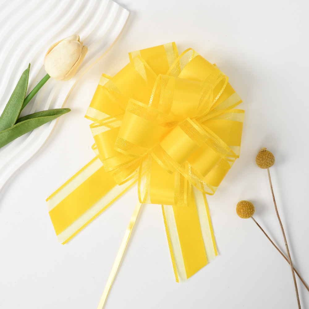 Transfronterizo para 50 hilo de nieve de doble capa simple elegante tridimensional mano esférica tirar flor boda coche Navidad Año Nuevo regalos