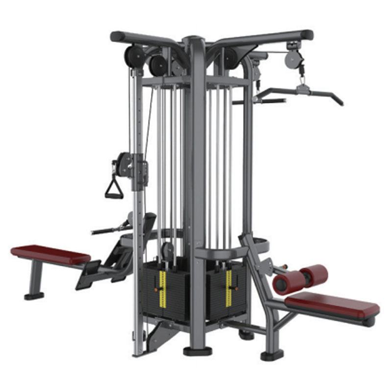 Equipo de fitness Equipo especial para gimnasio Un conjunto completo de máquinas de mariposas comerciales para empujar el pecho y las piernas Equipo integral de entrenamiento de fuerza