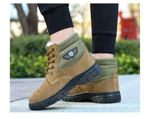 Winter extra thick cotton shoes high-top warm cotton boots outdoor commuting comfortable snow boots snow boots dad warm shoes