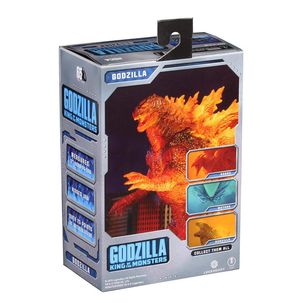NECA 2019 versión película Loto Rojo Godzilla explosión nuclear monstruo móvil mano modelo