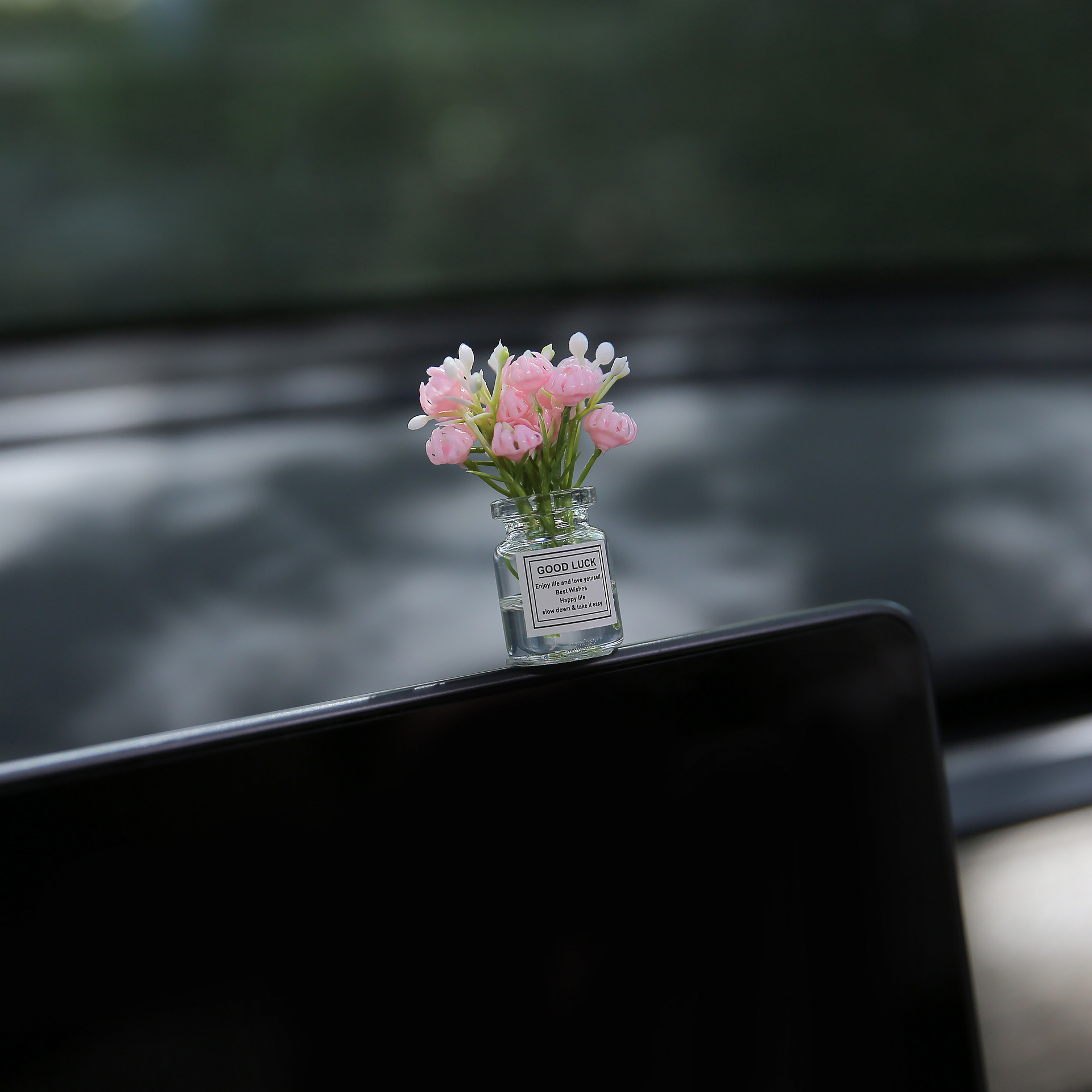 꽃병 장식 [자스민 핑크 꽃]