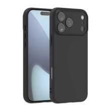 简约纯色磨砂苹果18pm手机壳适用iPhone 16max黑色tpu保护套素材