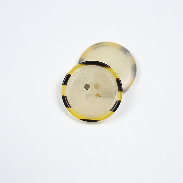 Resin button suit buttons High-end suit buttons Four-eye round…