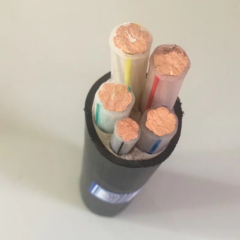 厂家供应YJV22 4*25+1*16铠装电缆 5芯25平方地埋铜芯电缆线 铜线