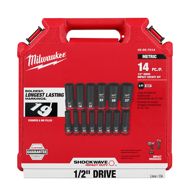 Miwochi Miwochi 49-66-7014S 14pcs 1 / 2SHOCKWAVE Impacto conjunto de manga larga