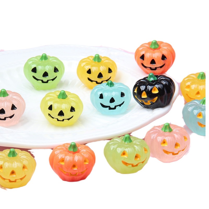 新しい著作権モデルの立体夜光ハロウィーンカボチャの置物diyシミュレーション夜光カボチャハロウィーンアクセサリー|undefined