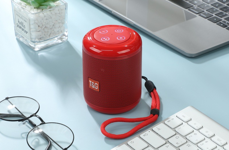 Transfronterizo TG519 altavoz Bluetooth portátil al aire libre TWS tarjeta de conexión subwoofer regalo creativo mini sonido