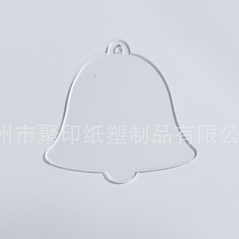 亚克力透明空白片圣诞树DIY节日挂饰派对氛围装饰品跨境挂件雪花|undefined