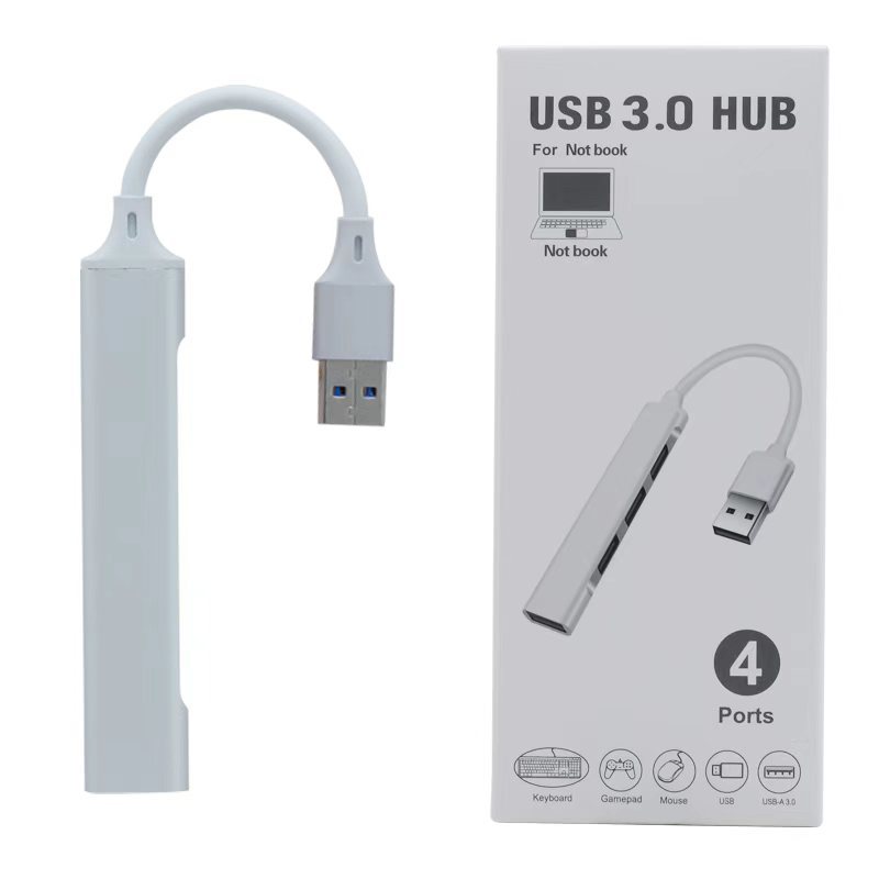 USB one to four USB★★[silver] boxed
