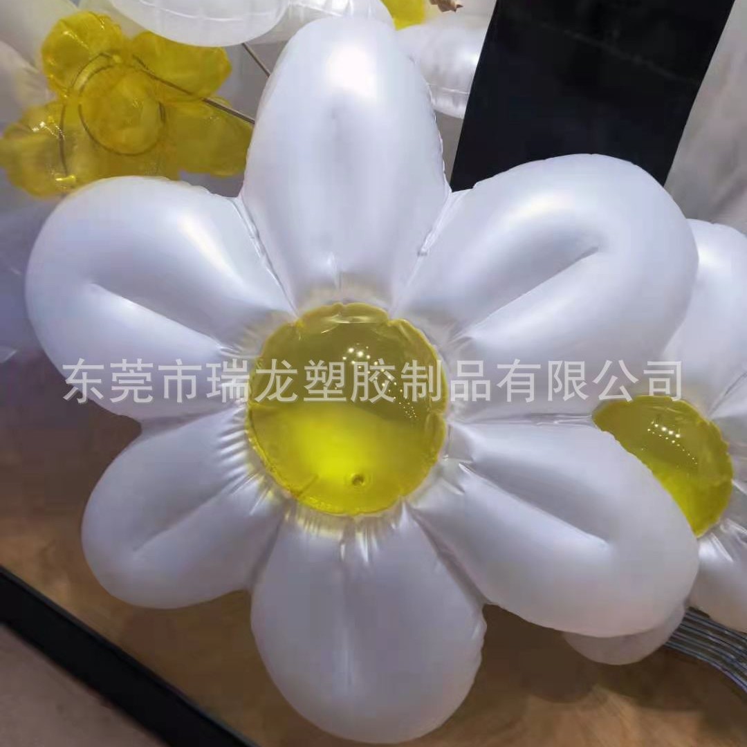厂家供应充气花朵模型 充气郁金香花  充气PVC向阳花