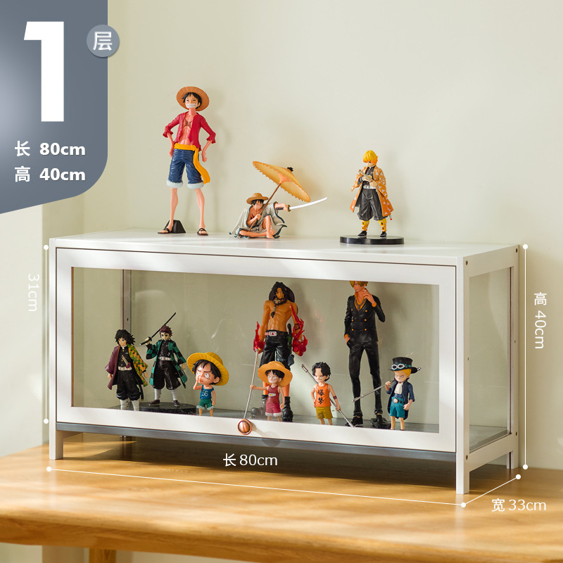 手作りディスプレイキャビネット模造ガラス透明防塵ディスプレイキャビネットレゴおもちゃアクリルディスプレイキャビネットスモークキャビネット化粧品|undefined