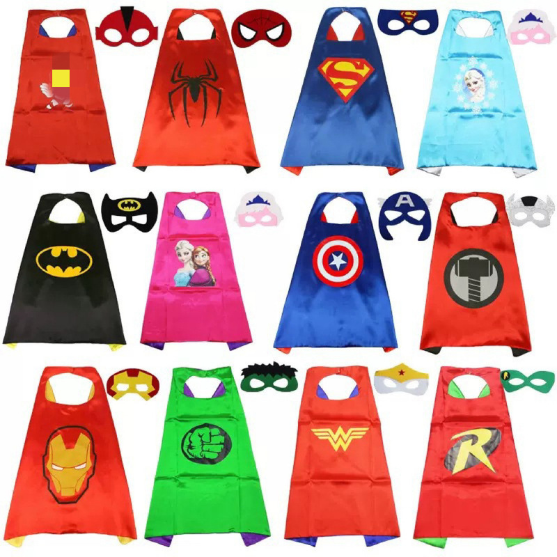Children's Day Performance Marvel Heroes Capes Adult Spider-Man Superman Captain America Batman Iron Man Capes Children's Day Performance Marvel Heroes Capes Adult Spider-Man Superman Captain America Batman Iron Man Capes