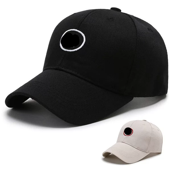 Smiley Face Hat for Women, Korean Style Trendy Casual Baseball Cap, Spring and Summer Outdoor Sun Hat, Men's Embroidered Baseball Cap