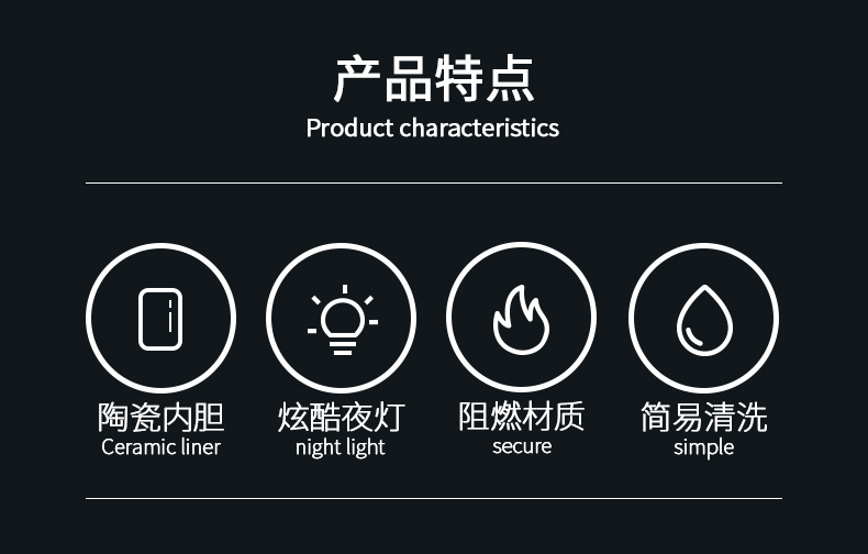 Car-Mounted Ashtray with a High-End Feel, Automatic Opening Lid, Dual-Use for Home and Car, Anti-Fly Ash Smoke Extinguishing Device, Black Technology Damping Switch