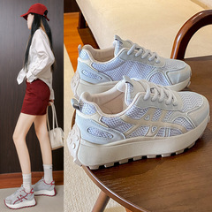 2025秋季新款韩版透气阿甘鞋女ins学生休闲鞋女老爹跑步女鞋2F52