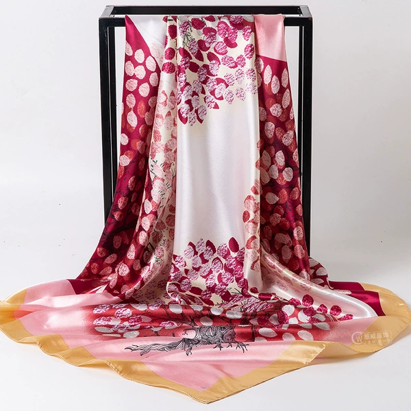 90 silk scarf-2#