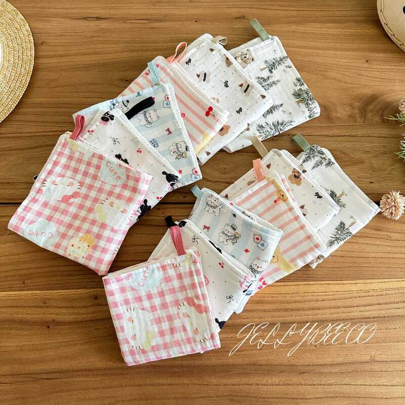 2025 Korean Ins Baby Spit Towel Cotton Towel Baby Small Square Towel Newborn Hiccup Towel Children's Handkerchief 2025 Korean Ins Baby Spit Towel Cotton Towel Baby Small Square Towel Newborn Hiccup Towel Children's Handkerchief