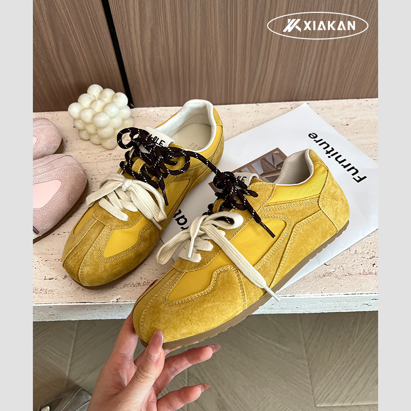 La marea no es sur ~ Forrest Gump, primavera de 2025, nuevo estilo, zapatos casuales retro, zapatos deportivos de entrenamiento moral, zapatos de mujer