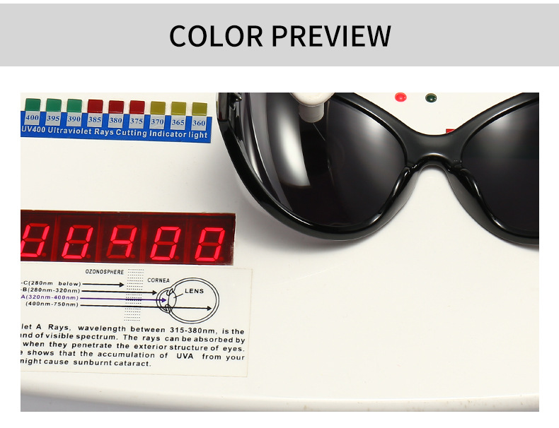 Herren Sonnenbrille Polygon Rahmen Modisch Trend Sonnenbrille_voghion.com