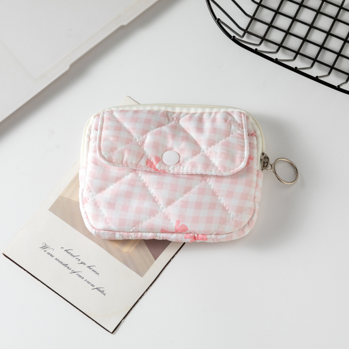 Mini Monedero Portátil de Poliéster Ultraligero para Almacenamiento
