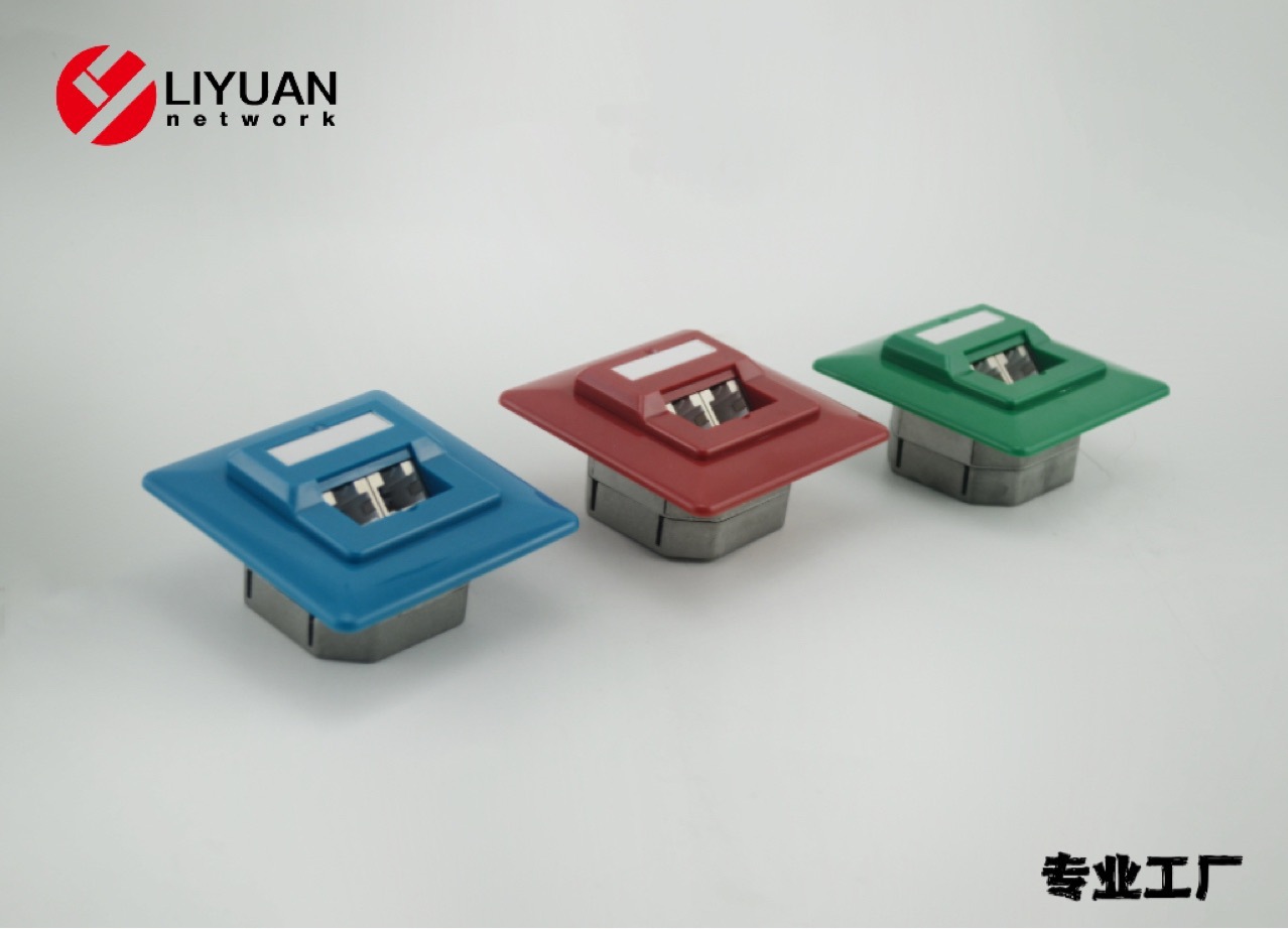 80型德式面板欧式屏蔽网络双孔面板超五类六类彩色网络面板