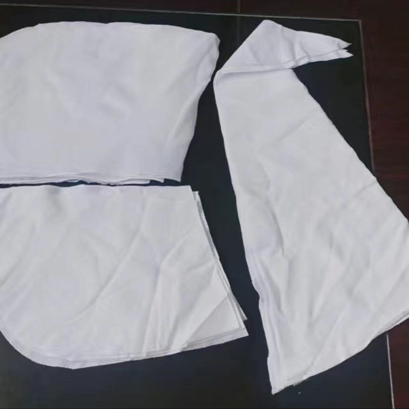 Machine Cleaning Cloth, Industrial Rag, White Cotton, Oil-Absorbent, Water-Absorbent, Lint-Free, Factory Price, White Knife, White Machine Cloth