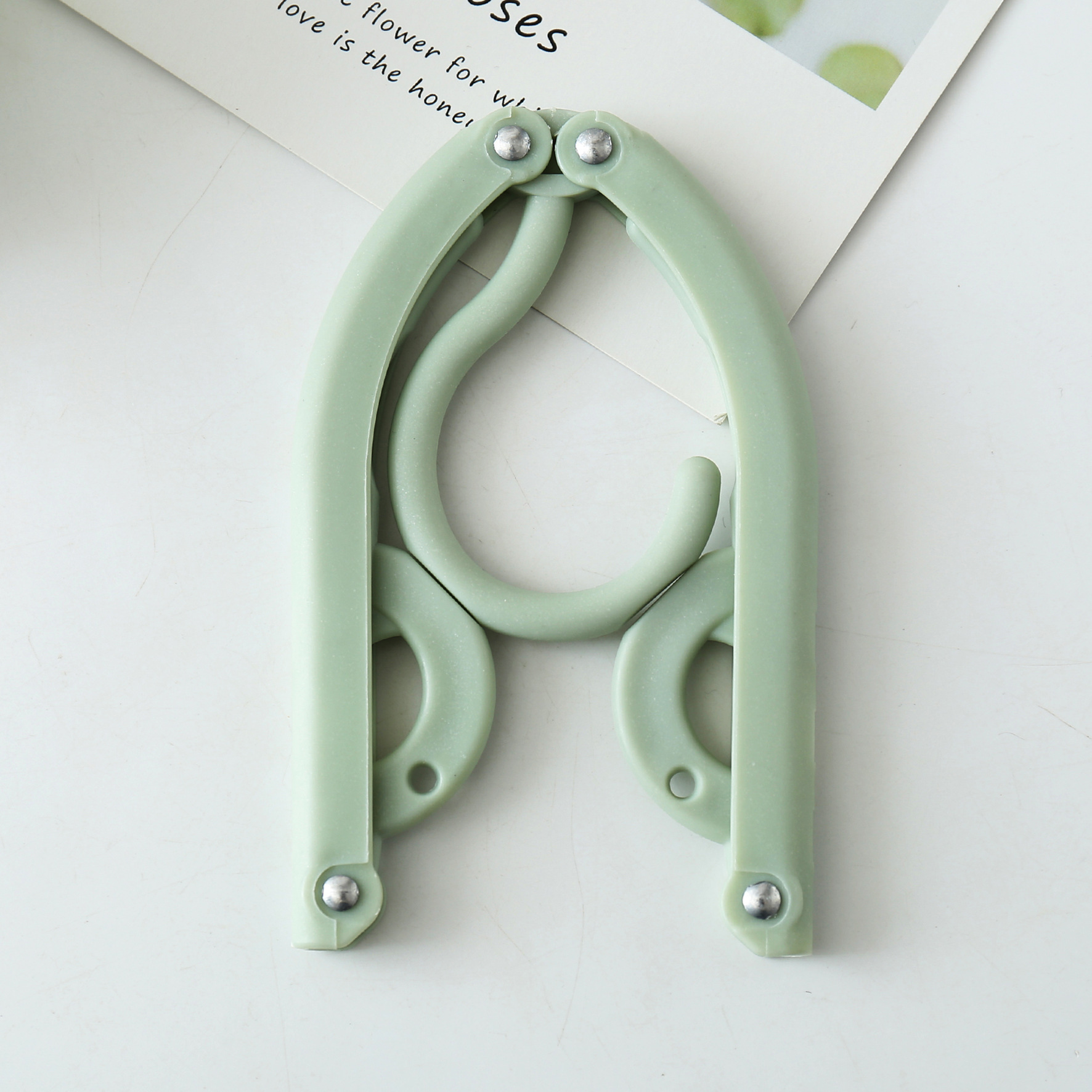 Percha plegable para ropa de viaje, percha portátil con clips para viajes de negocios y uso en hoteles【Selección Premium】