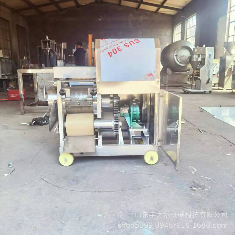 Sea fish meat picking machine equipment small fish meat picking machine automatic yellow pointed fish removing meat extractor